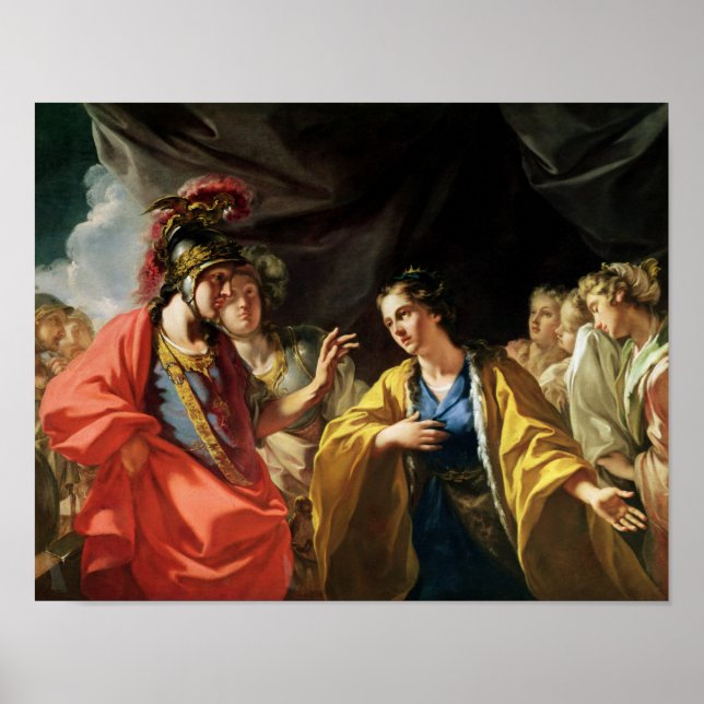 Póster A clemência de Alexandre o Excelente (Frente)