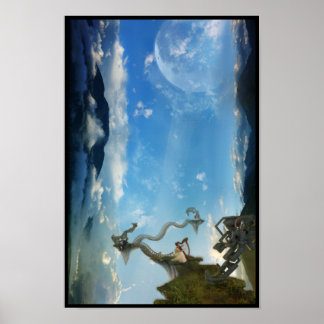 Poster a cobra e a lua