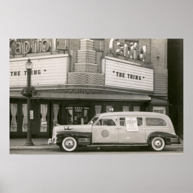 Póster A coisa (Frente)