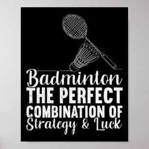 Poster A Combinação Perfeita De Estratégia E De Sorte Eng