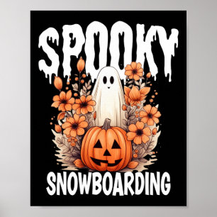 Poster A combinar a fantasia da família Halloween Snowboa