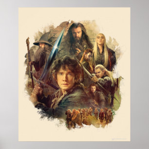 Póster A Companhia e os Elfos da Mirkwood