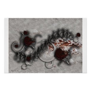 Póster "A Compilação Perceptiva", Poster brilhante