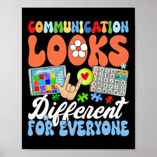 Poster A Comunicação De Groovy Parece Diferente Para Todo
