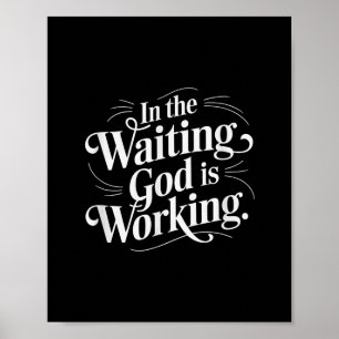 Poster A Confiança Divina E A Motivação No Deus Esperante
