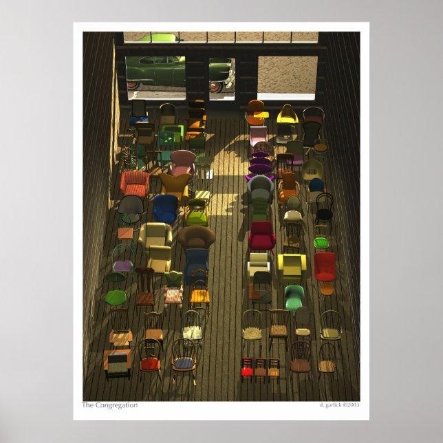 Póster A Congregação (Frente)