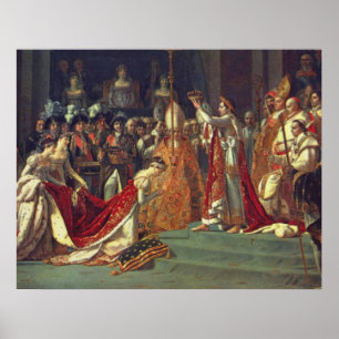 Poster A consagração do imperador Napoleon l
