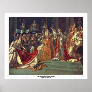 Póster A consagração do imperador Napoleon l