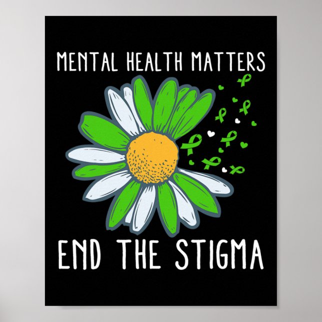 Poster A Consciência da Saúde Mental do Estigma 1 (Frente)