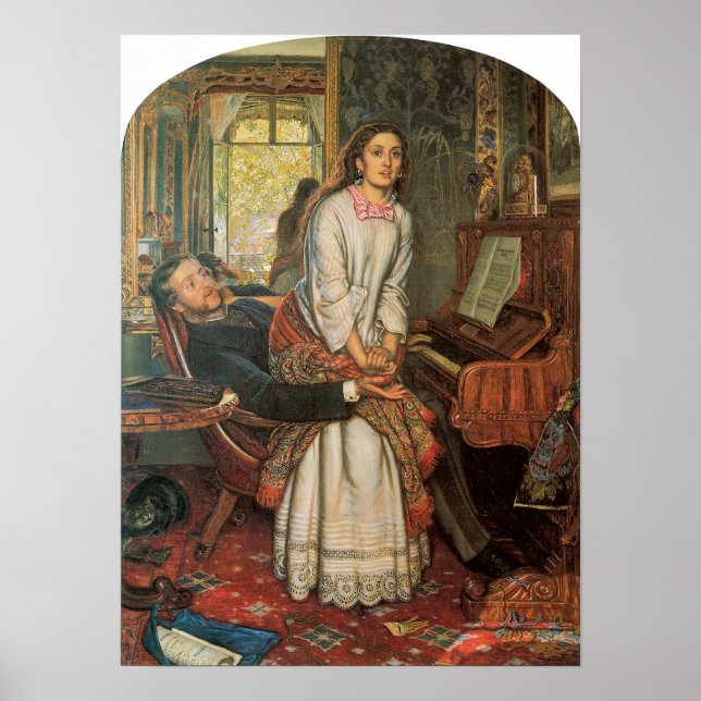 Póster A Consciência de despertar, 1853 (Frente)