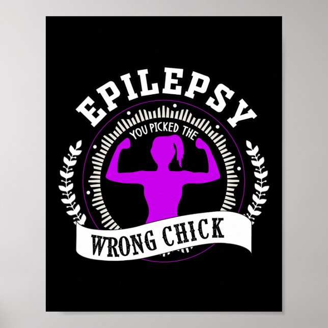 Poster A Consciencialização Da Epilepsia É Necessária Par (Frente)