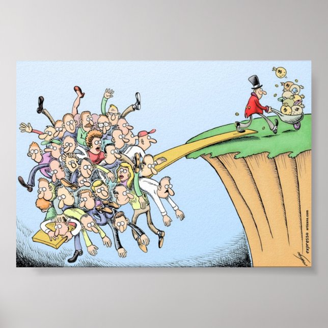 Poster A Conspiração da Recessão Excelente (Frente)