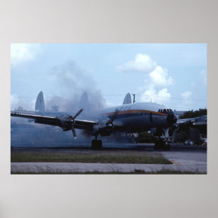 Póster A constelação super de Lockheed L-1049 começa