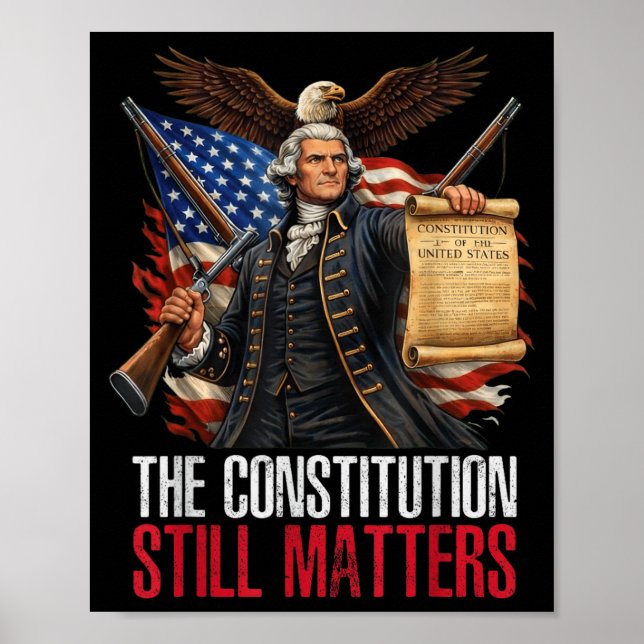 Poster A Constituição Ainda Patriótica (Frente)