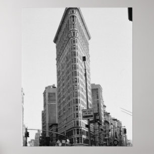 Póster A construção de Flatiron (foto)