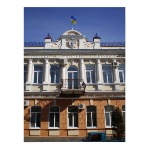 Póster A construção do Conselho Municipal de Melitopol