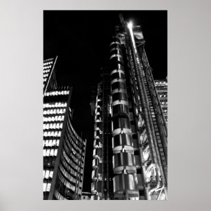 Póster A construção Londres de Lloyd