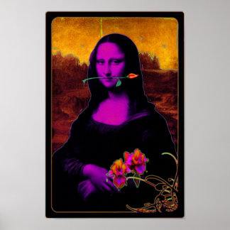 Póster A cópia do projeto Mona Lisa