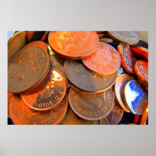 Poster A cor do dinheiro