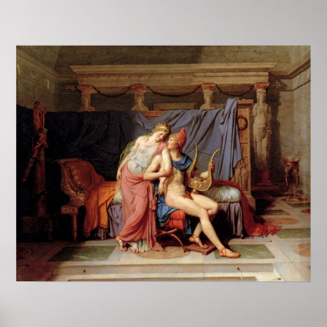 Póster A Coragem De Paris E Helen (Frente)