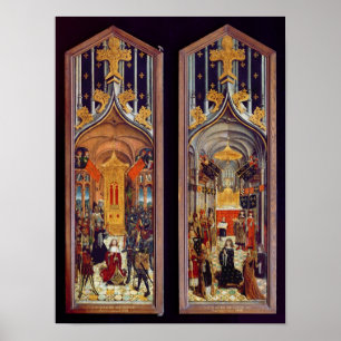 Poster A coroação de David e de Louis XII 1501