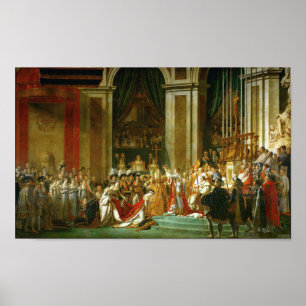 Poster A coroação de Napoleão, Jacques-Louis David
