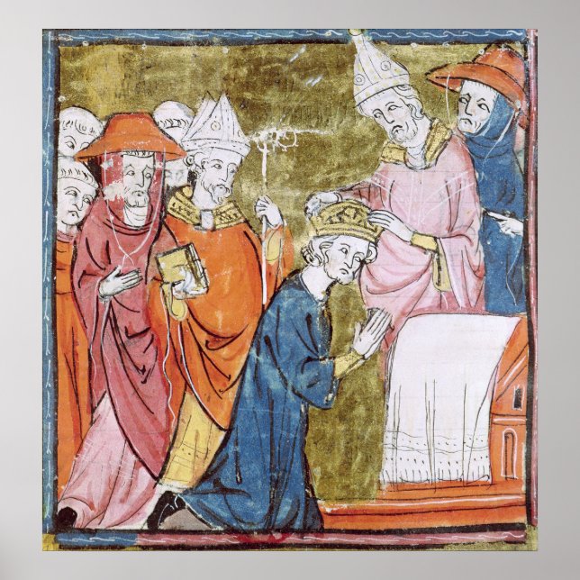 Póster A coroação do imperador Carlos Magno (Frente)