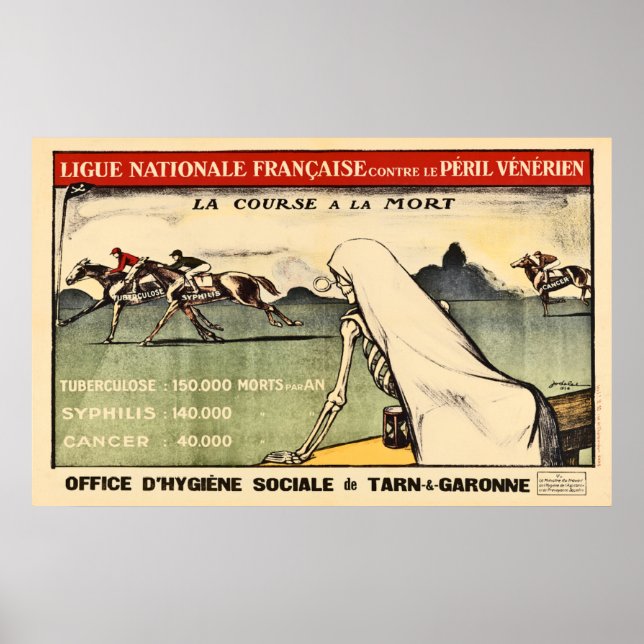 Poster A Corrida Está Ligada (Frente)