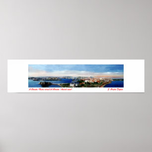 Póster A Corunha (Vista aérea)/A Corunha (Vista aérea)