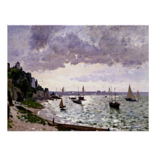 Póster A costa de Sainte-Adresse
