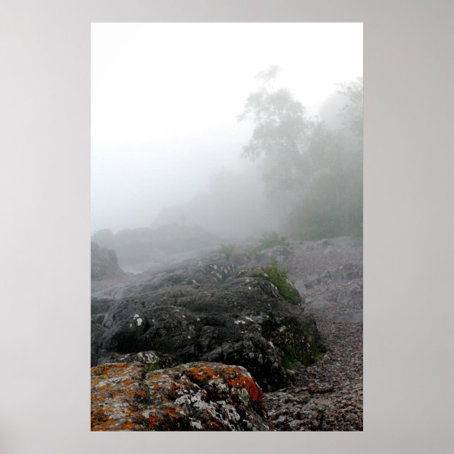 Póster A Costa Norte do Lago Superior (Frente)