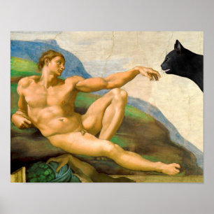 Póster A Criação De Adam Parody