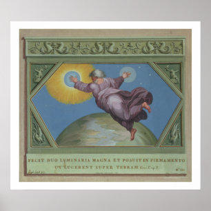 Póster A Criação de Luz, ilustração do Rapha