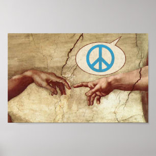 Poster a criação de paz