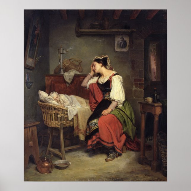 Poster A Criança Doente (Frente)