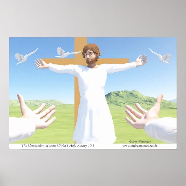 Poster A Crucificação de Jesus (Frente)