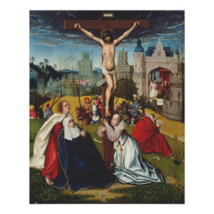 Póster A Crucificação de Jesus por Jan Provost
