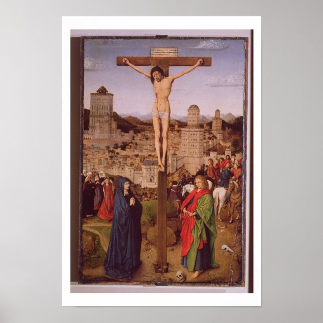 Póster A crucificação (óleo no painel) (Frente)