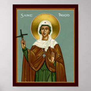 Poster A cruz de Brigid do santo