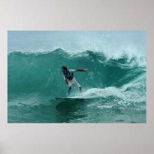 Poster A cunha, praia de Newport, Califórnia