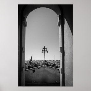 Poster A Cúpula de Mosta Através do Arco