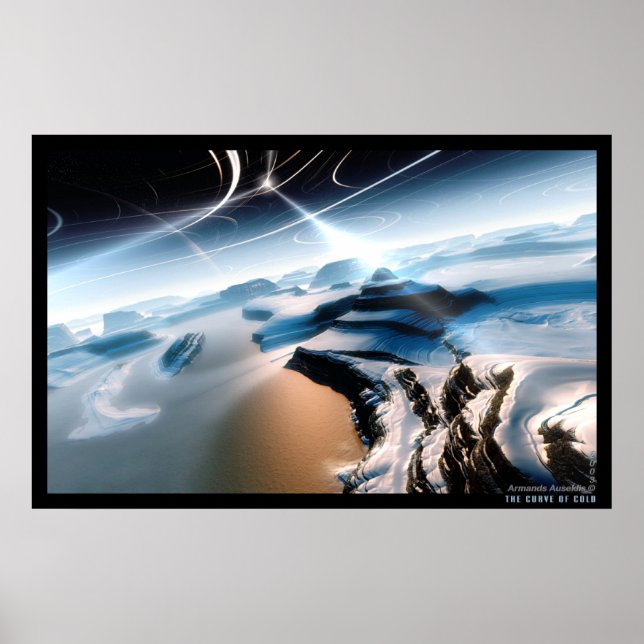 Póster A Curva do Frio (Frente)