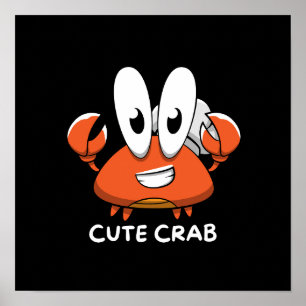 Poster A Cutie Crabtética