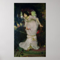 A Dama de Shallot por John Waterhouse