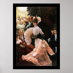 Poster A Dama Política de James Tissot