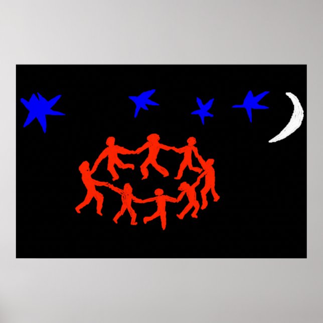 Poster A dança ~ Arte Moderna (Frente)