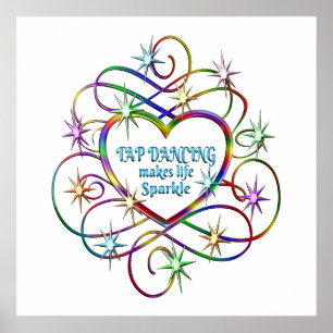 Poster A dança da torneira faz a vida brilhar