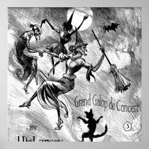 Poster A dança das bruxas