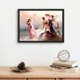 Poster A dança das ninfas Édouard Bisson Fantasia