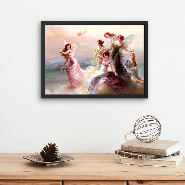 Poster A dança das ninfas Édouard Bisson Fantasia (Criador carregado)